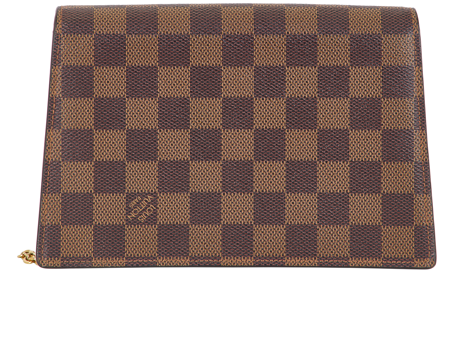 Croisette Wallet On Chain, &pound;1,100, Handbags, Brown/Pink, Canvas, Back view